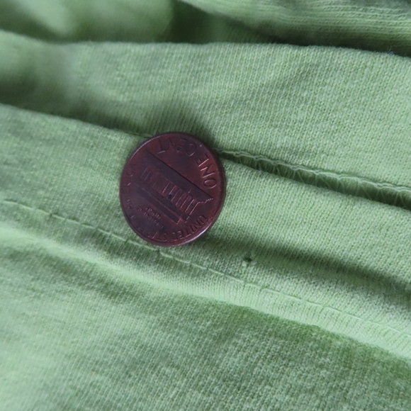 Everybody World Classic Trash Tee Dropbox Men Size M neon green Made in USA - Picture 4 of 7